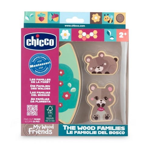 Chicco gioco legno set - legno,