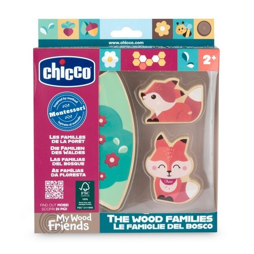 Chicco gioco legno set - legno,